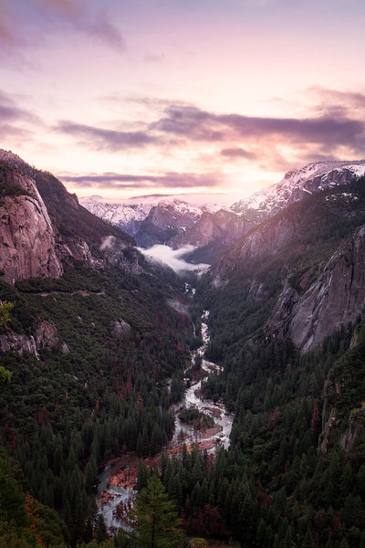 Entering Yosemite